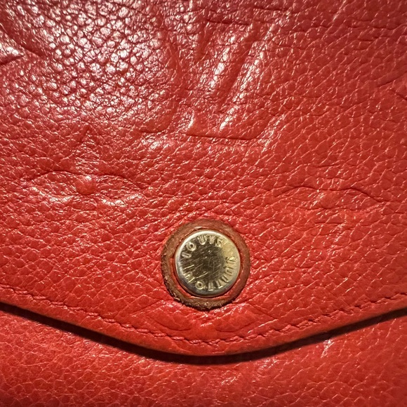 LV Monogram Empreinte Leather Curieuse Wallet - Picture 11 of 13